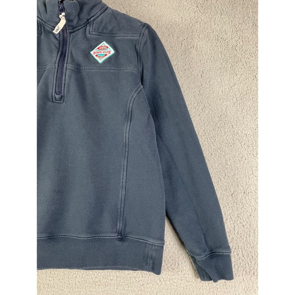 Vineyard Vines Disney Parks Beach Club Quarter Zip‎ Pullover Navy Blue Womens M - Picture 9 of 11